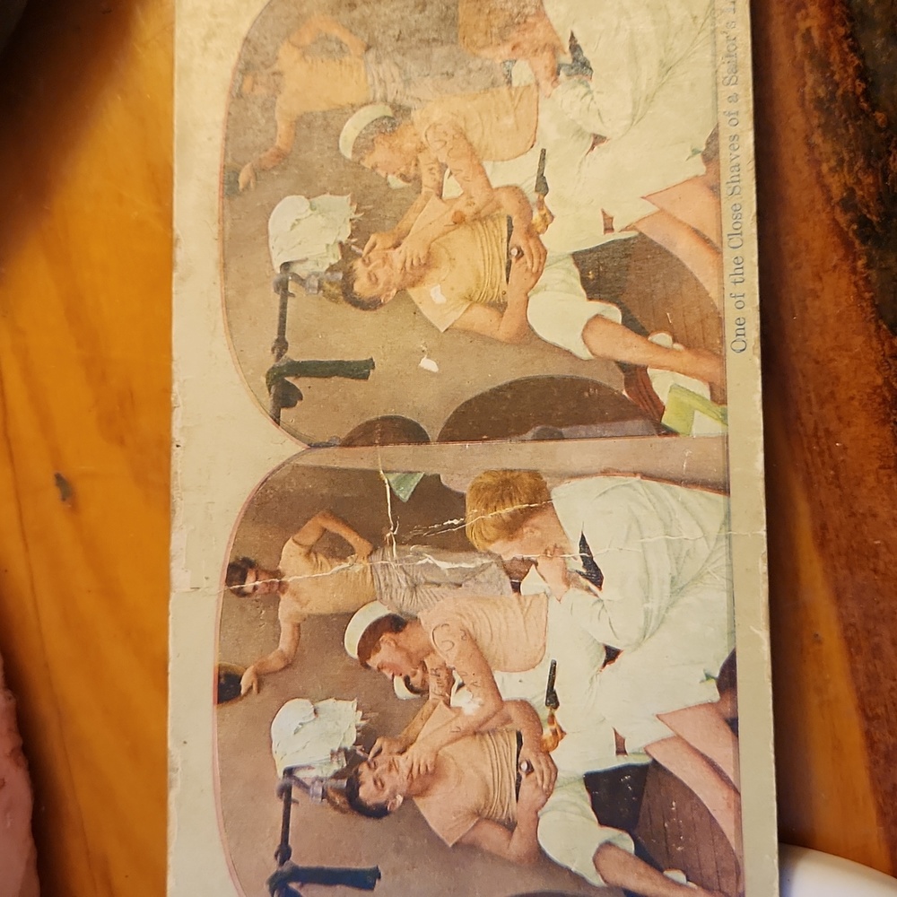 9 Steroscope vintage Card